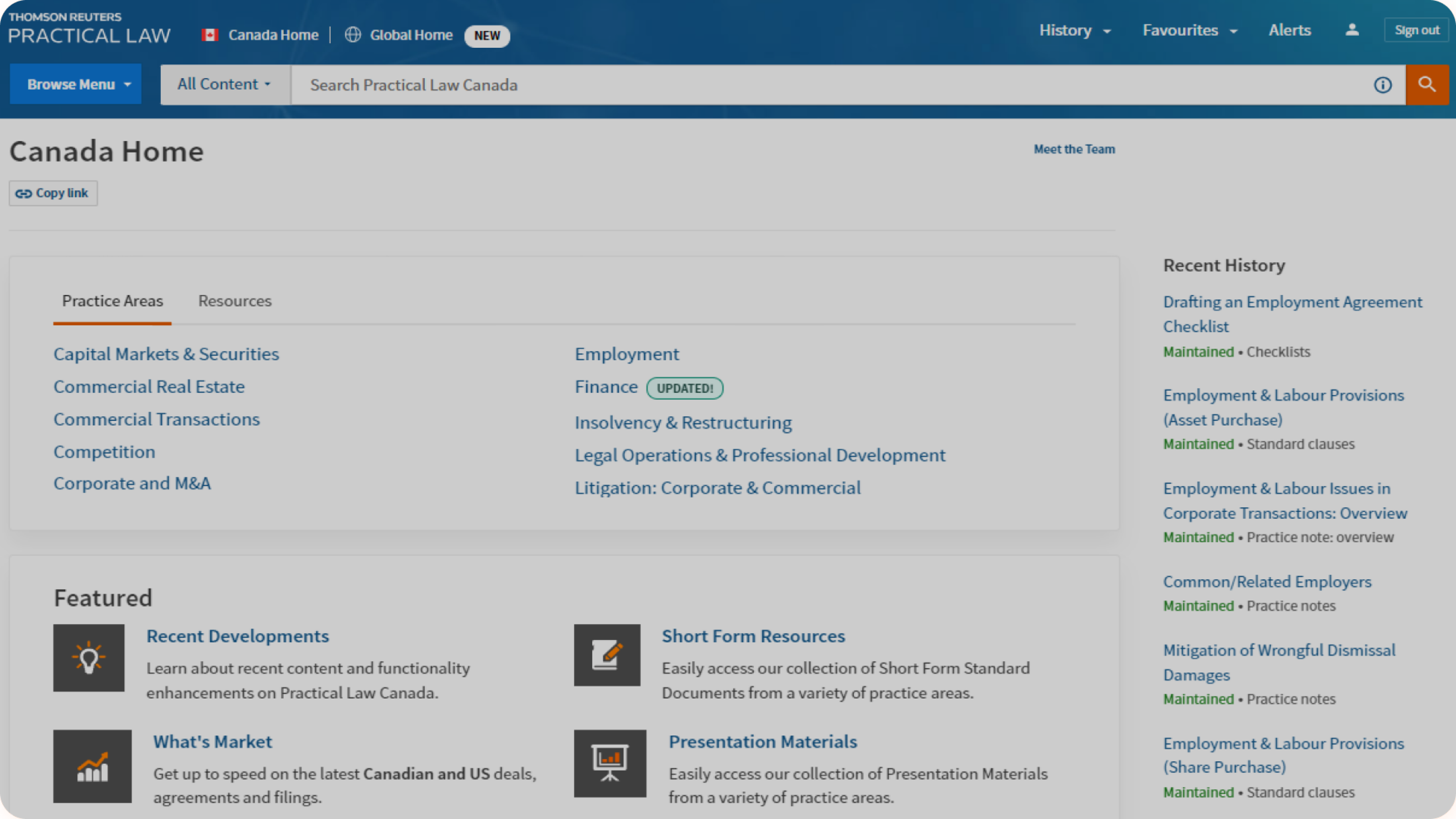 Practical Law Free Trial Thomson Reuters